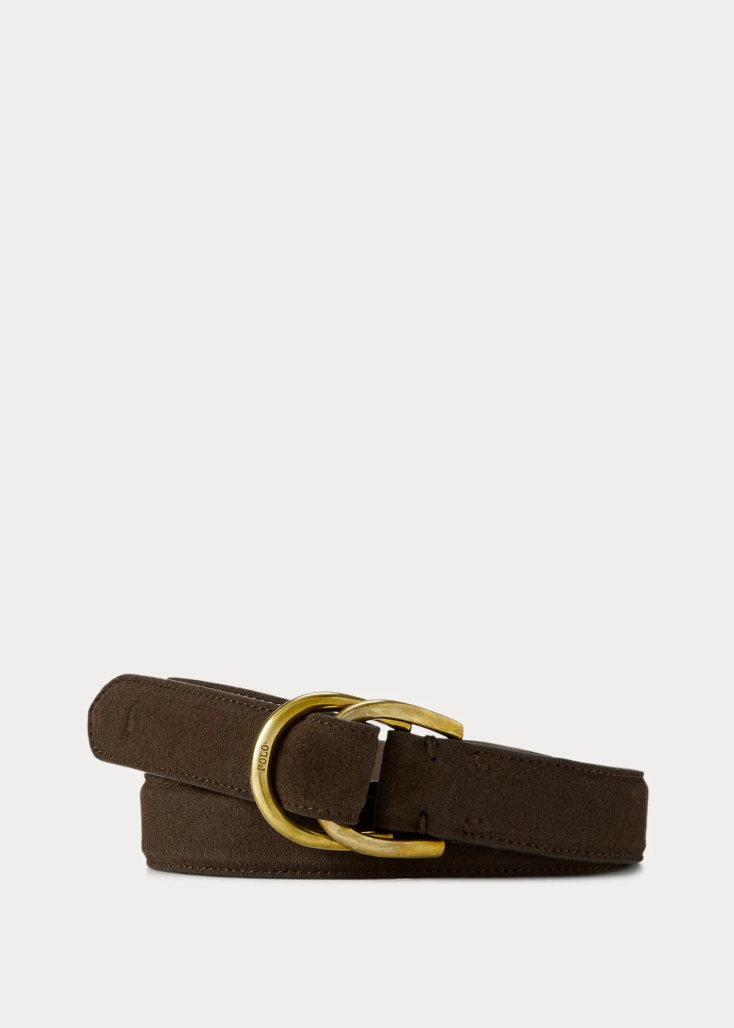 Suede D-Ring Belt - 1