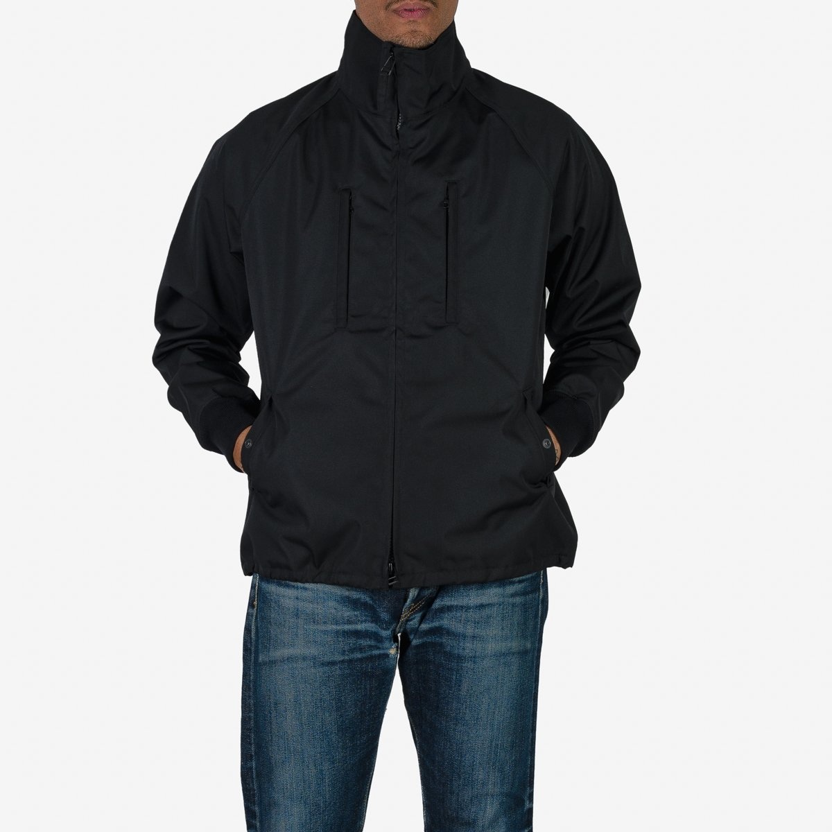 IHJ-131-BLK CORDURA® Windbreaker - Black - 3