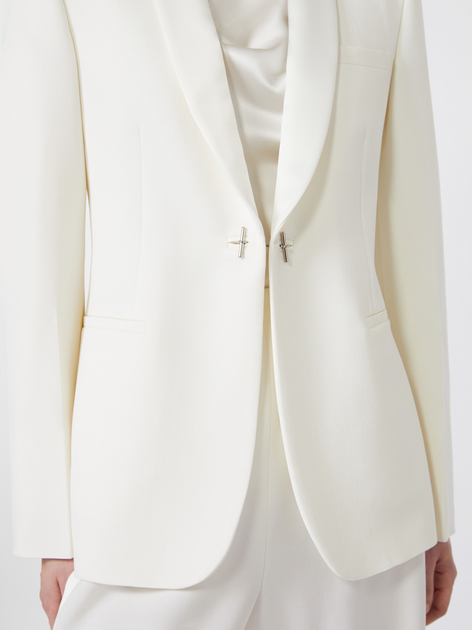 GISELLE Gabardine wool blazer - 5