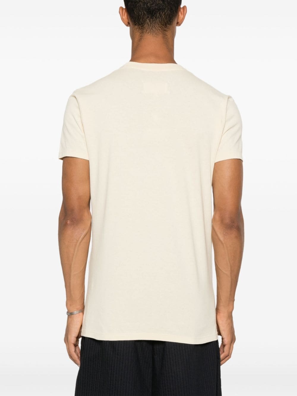 logo-embroidered T-shirt - 4