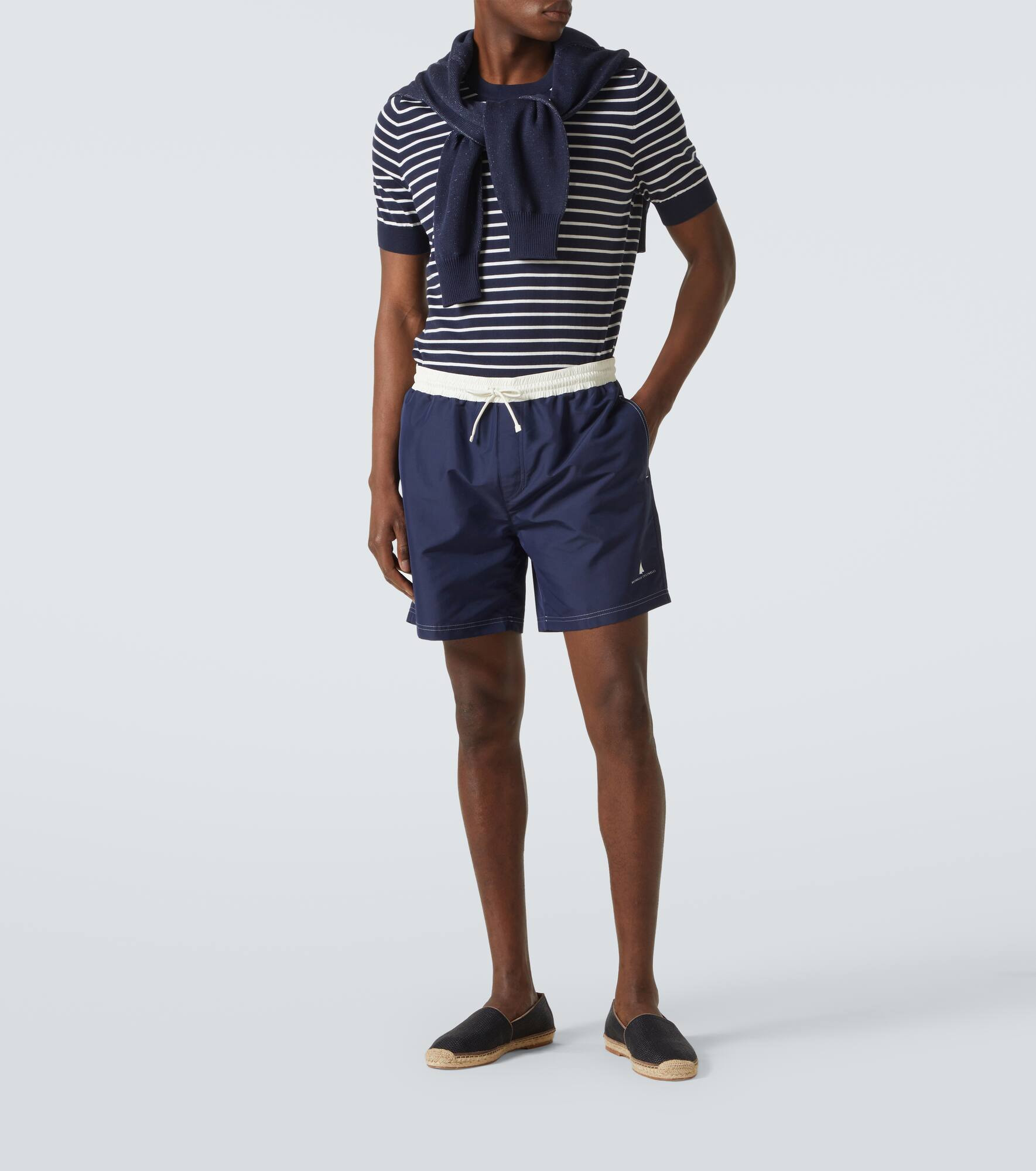 Striped cotton sweater - 2