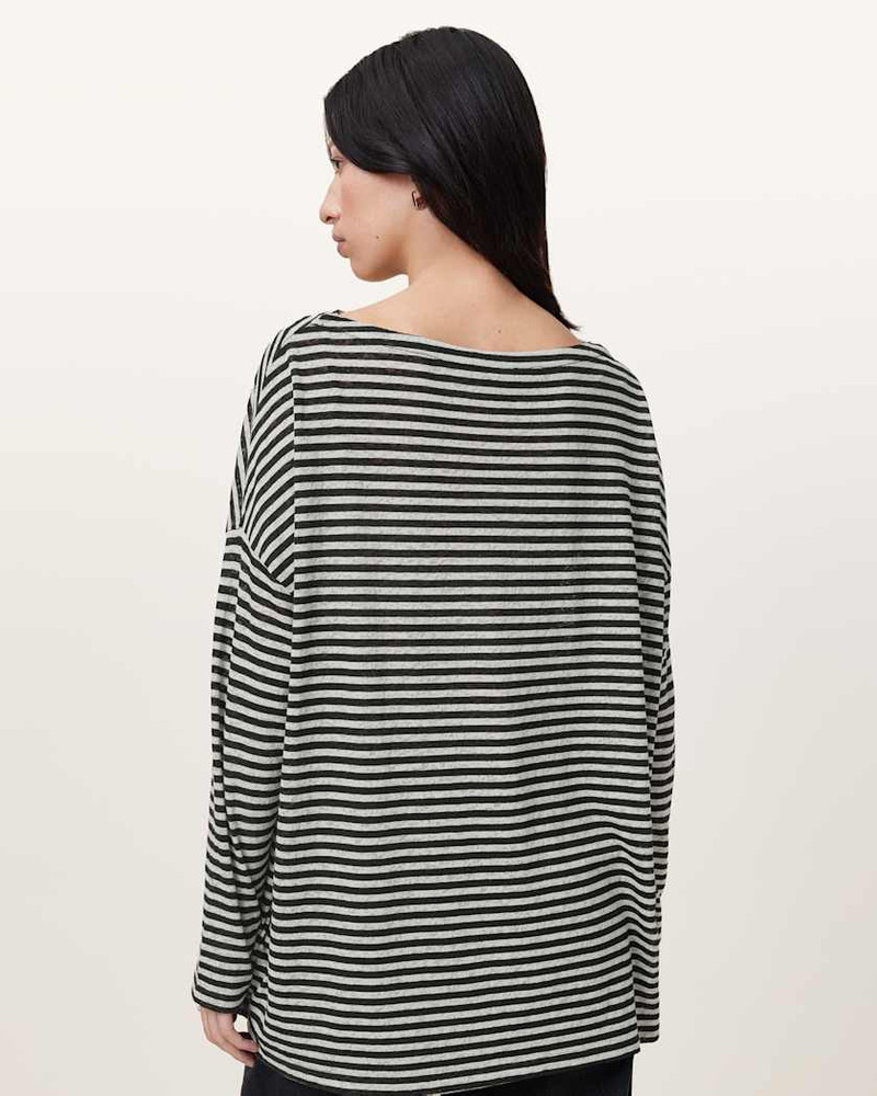 RITA RELAXED FIT STRIPED T-SHIRT 6