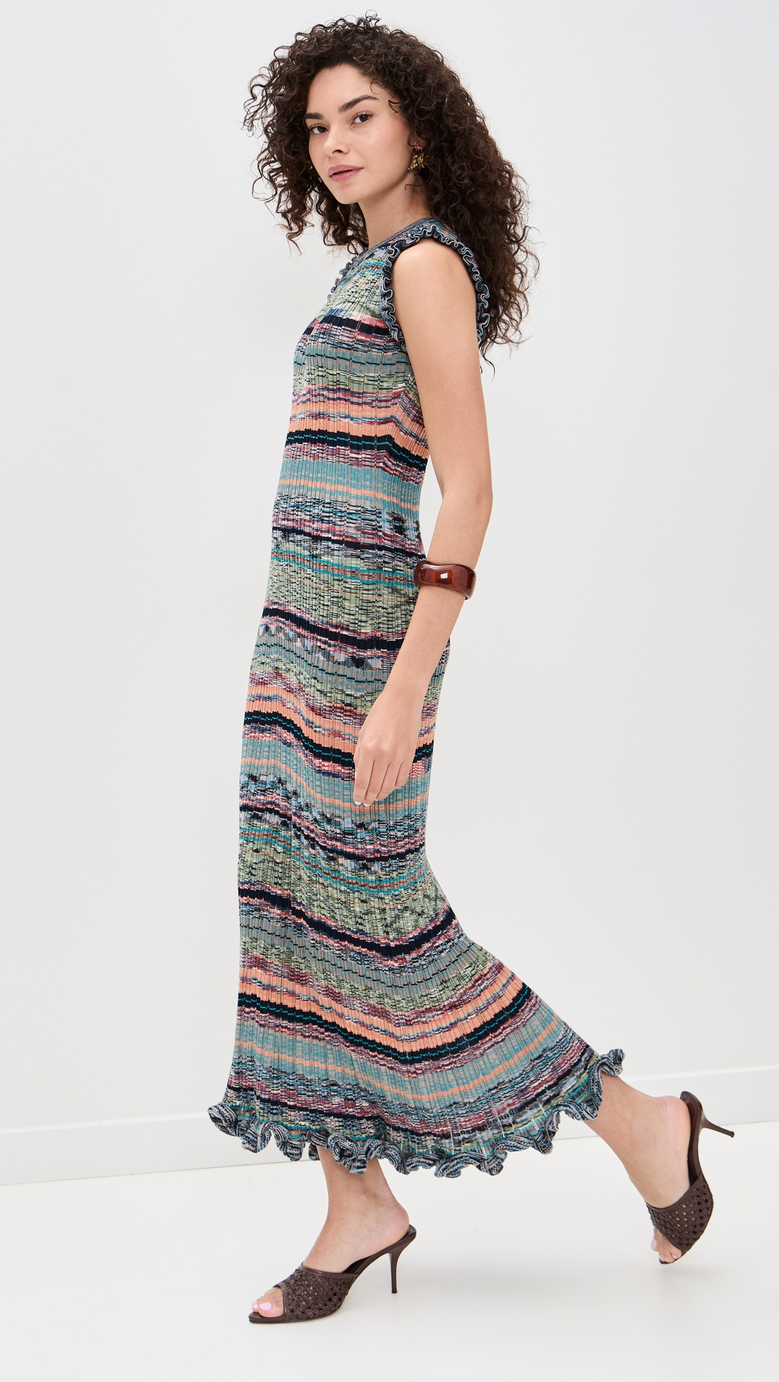 Ajak Sleeveless Knit Midi Dress - 3