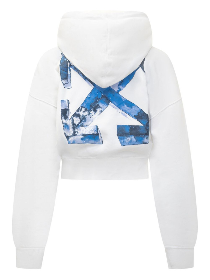 Off-White Arrow print hoodie outlook
