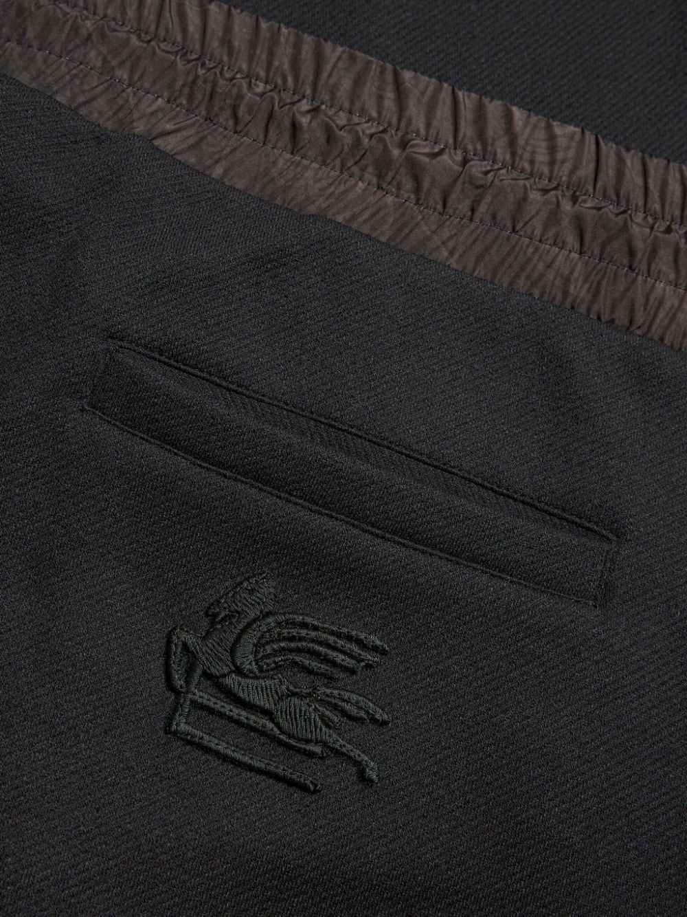 drawstring jersey track pants - 6