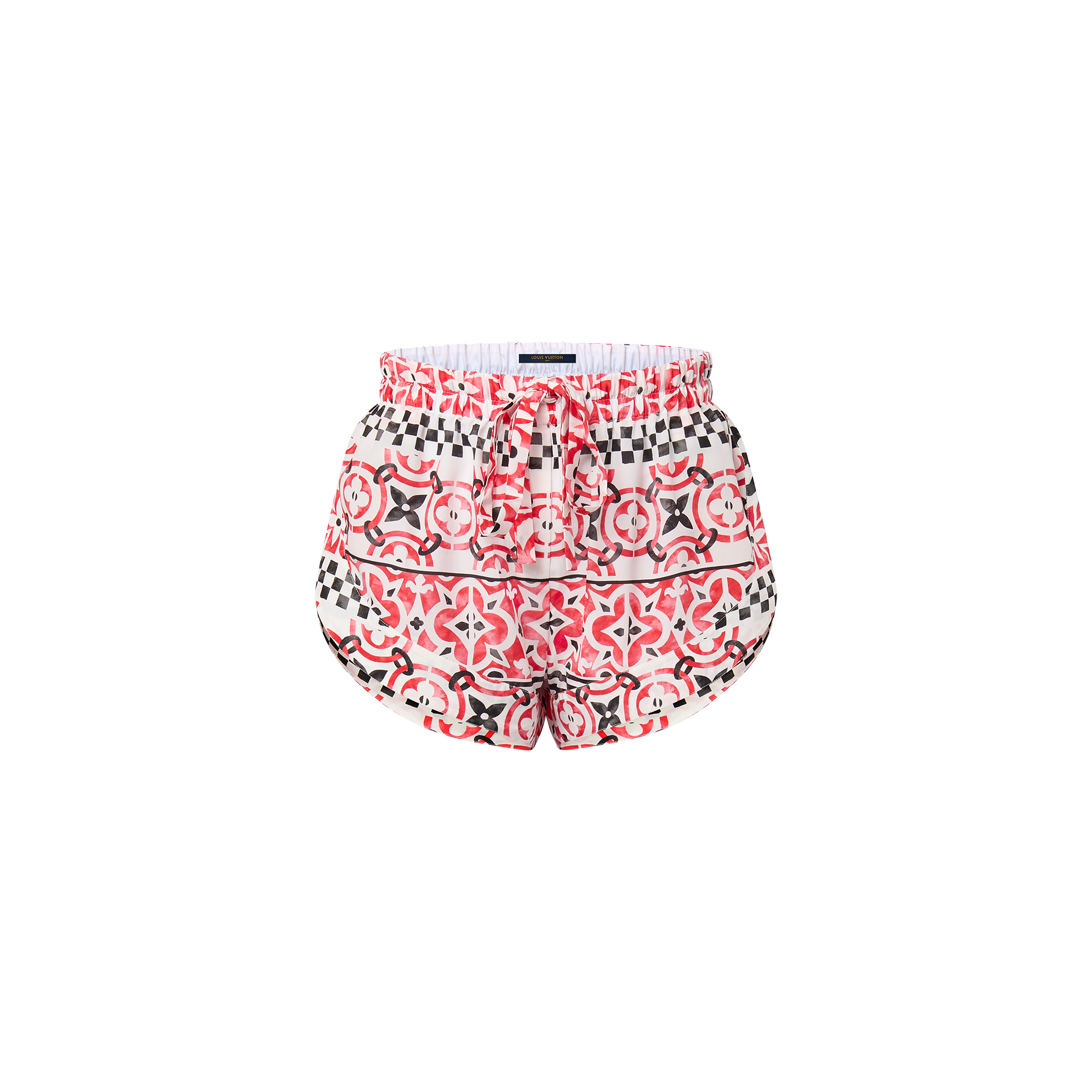 Monogram Tile Jogging Shorts - 1