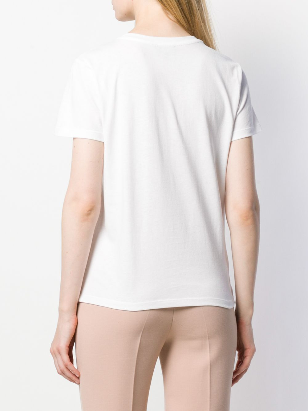 logo print T-shirt - 4