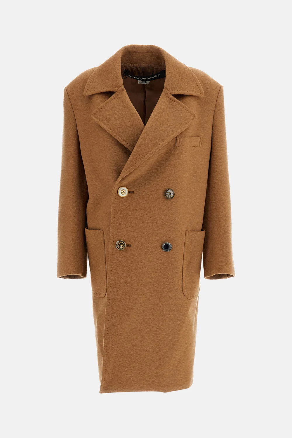 Wool and cashmere coat - 1