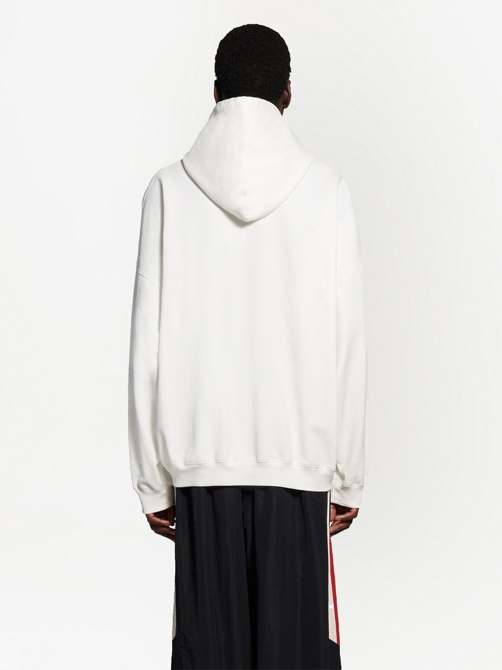 logo reflective hoodie - 5