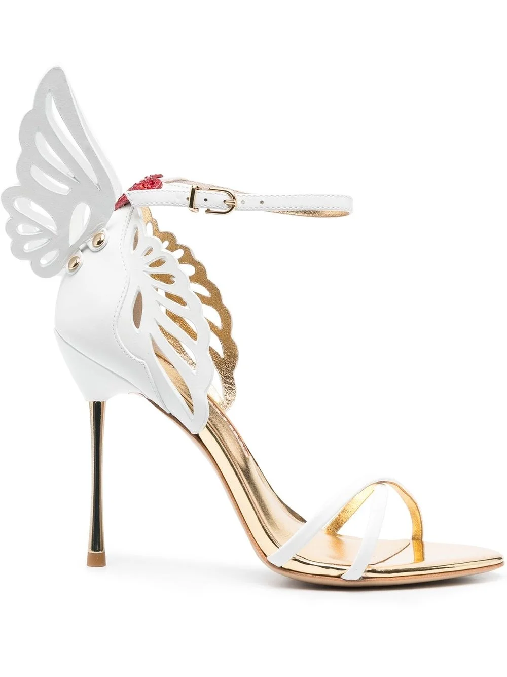 Heavenly 100mm butterfly sandals - 1