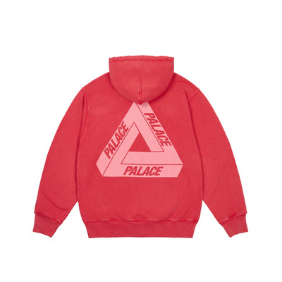 PALACE PIGMENT WASH TRI-FERG HOOD RED outlook