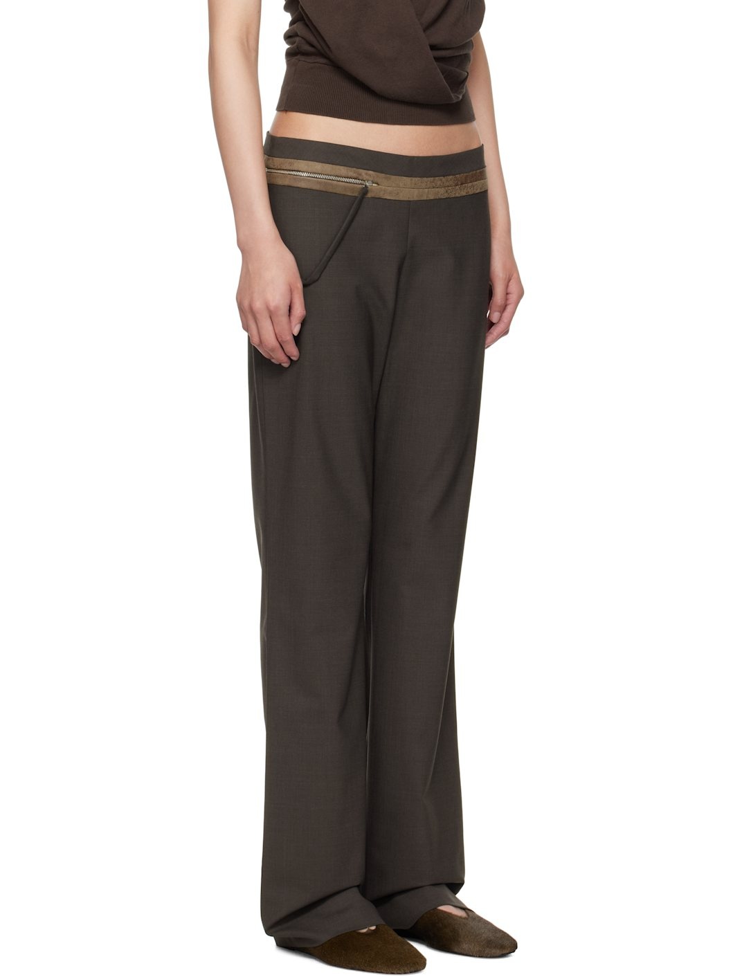 Brown Freire Trousers - 2