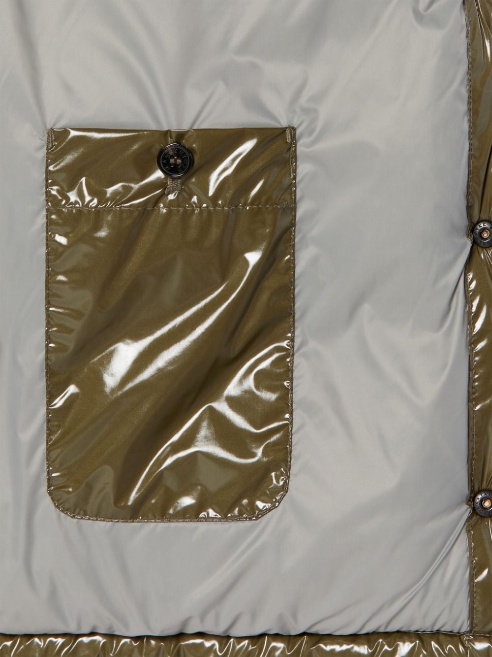 OSAKA KHAKI NYLON PUFFER JACKET | GQF-306 - 6