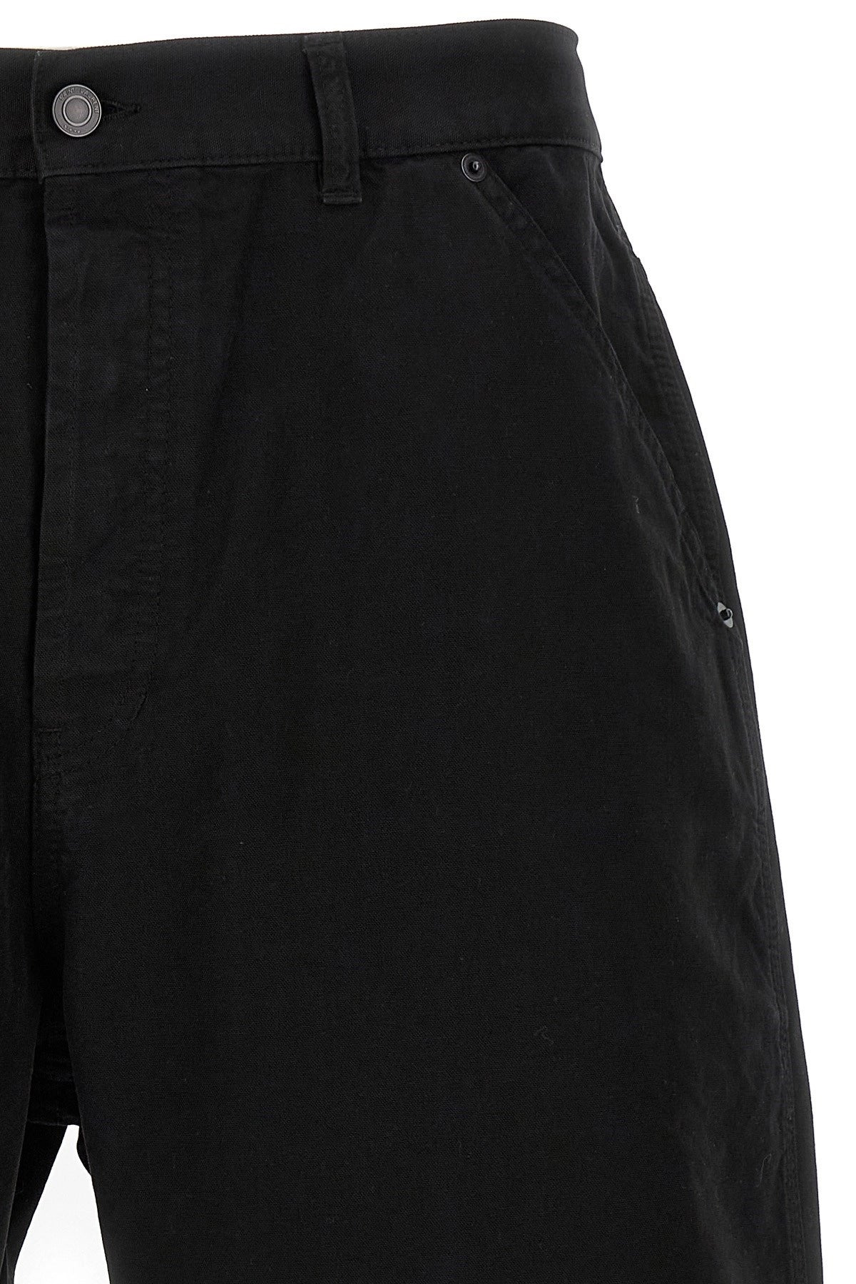 Saint Laurent Men Cotton Bermuda Shorts - 3