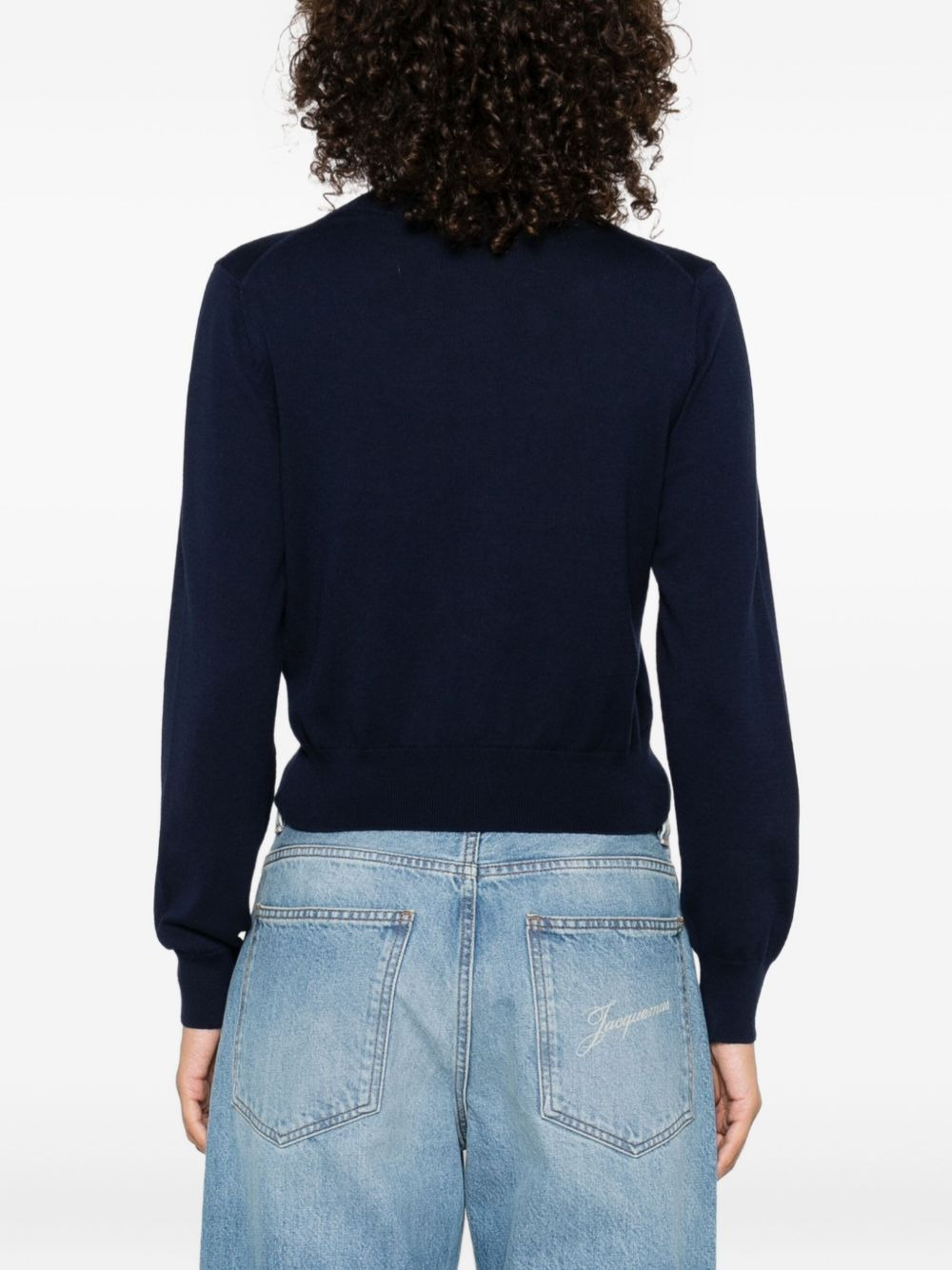 Joséphine anchor-embellished cardigan - 4