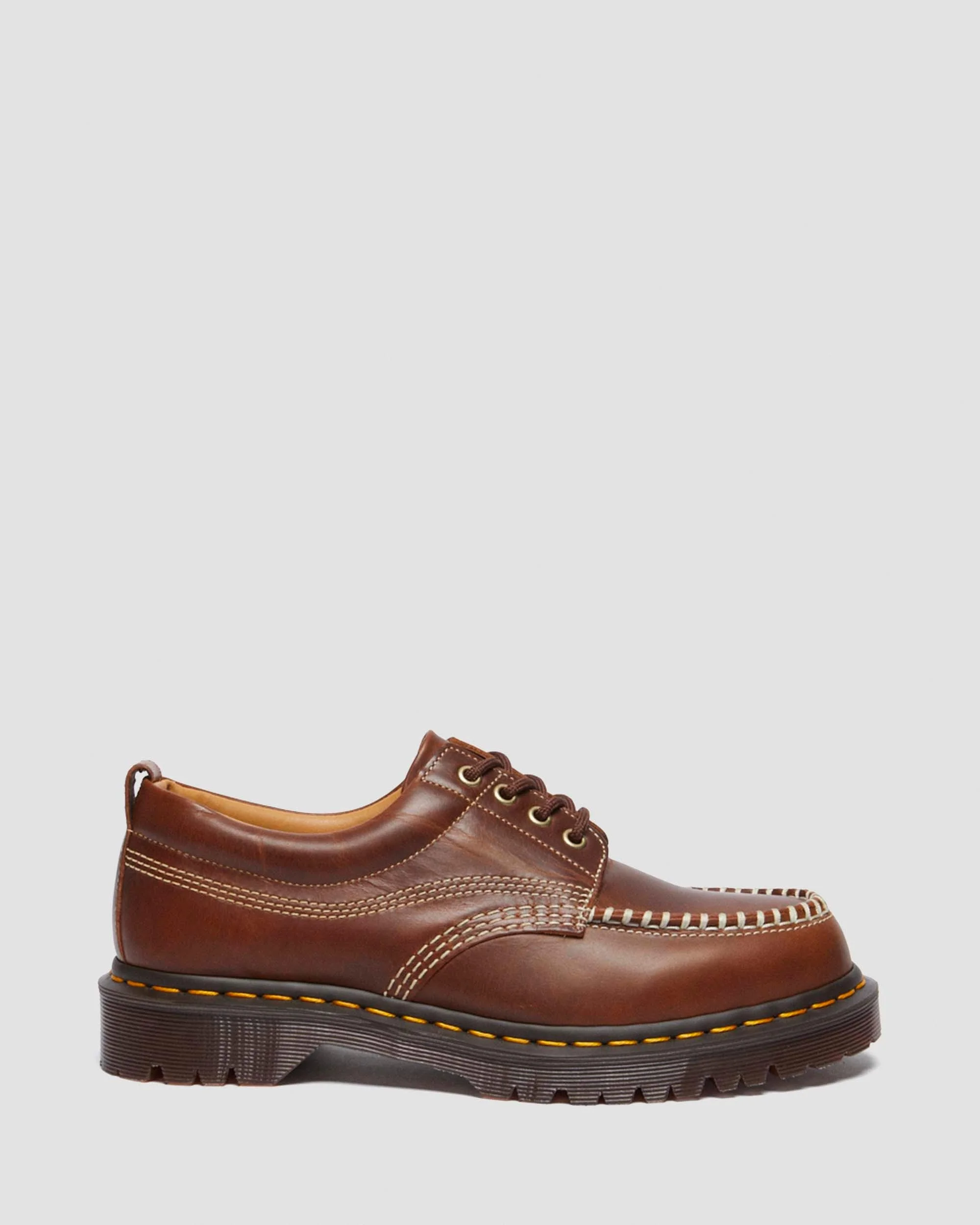 Lowell Leather Moc Toe Shoes - 1