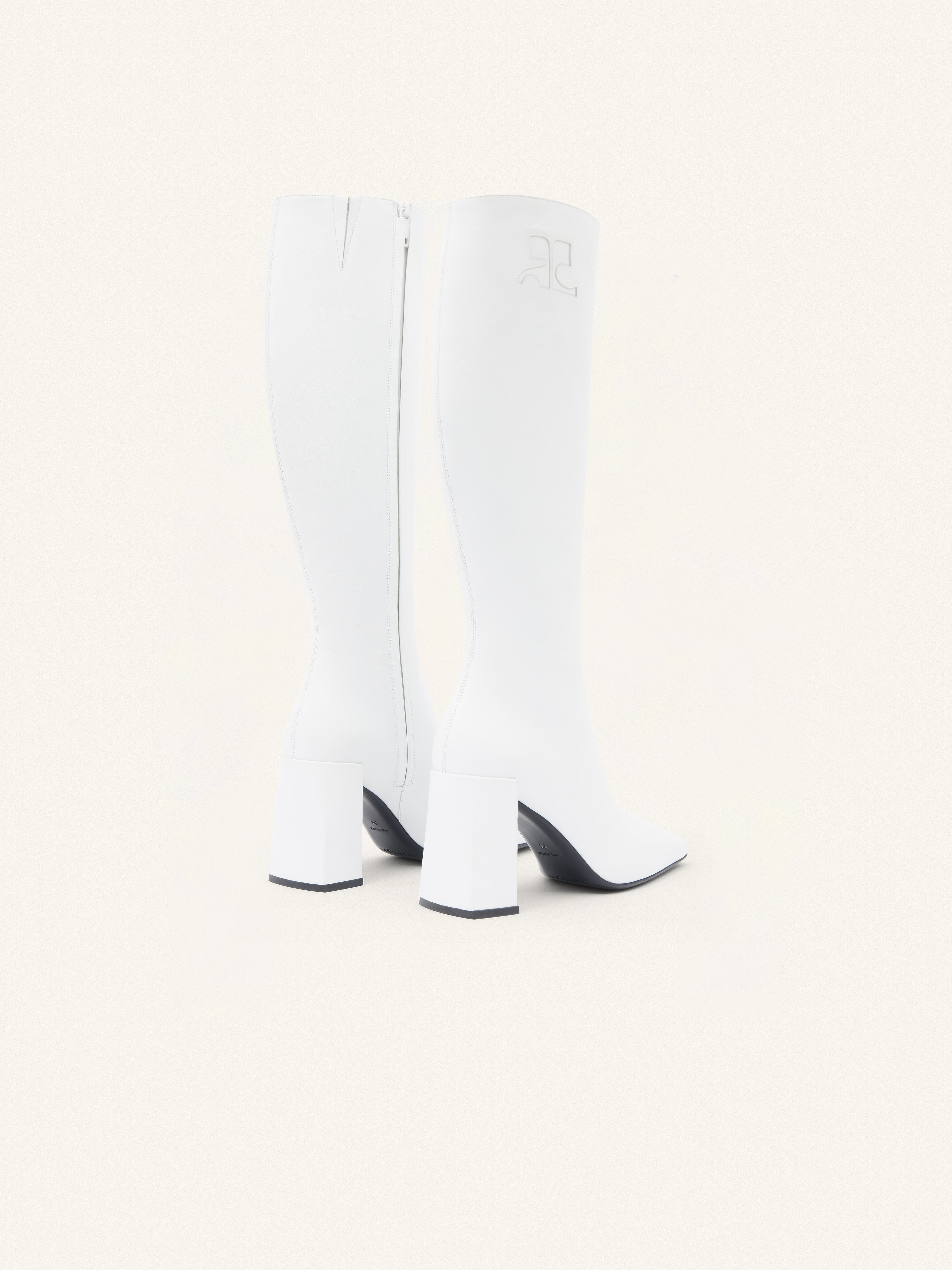 HERITAGE LEATHER KNEE BOOTS - 3