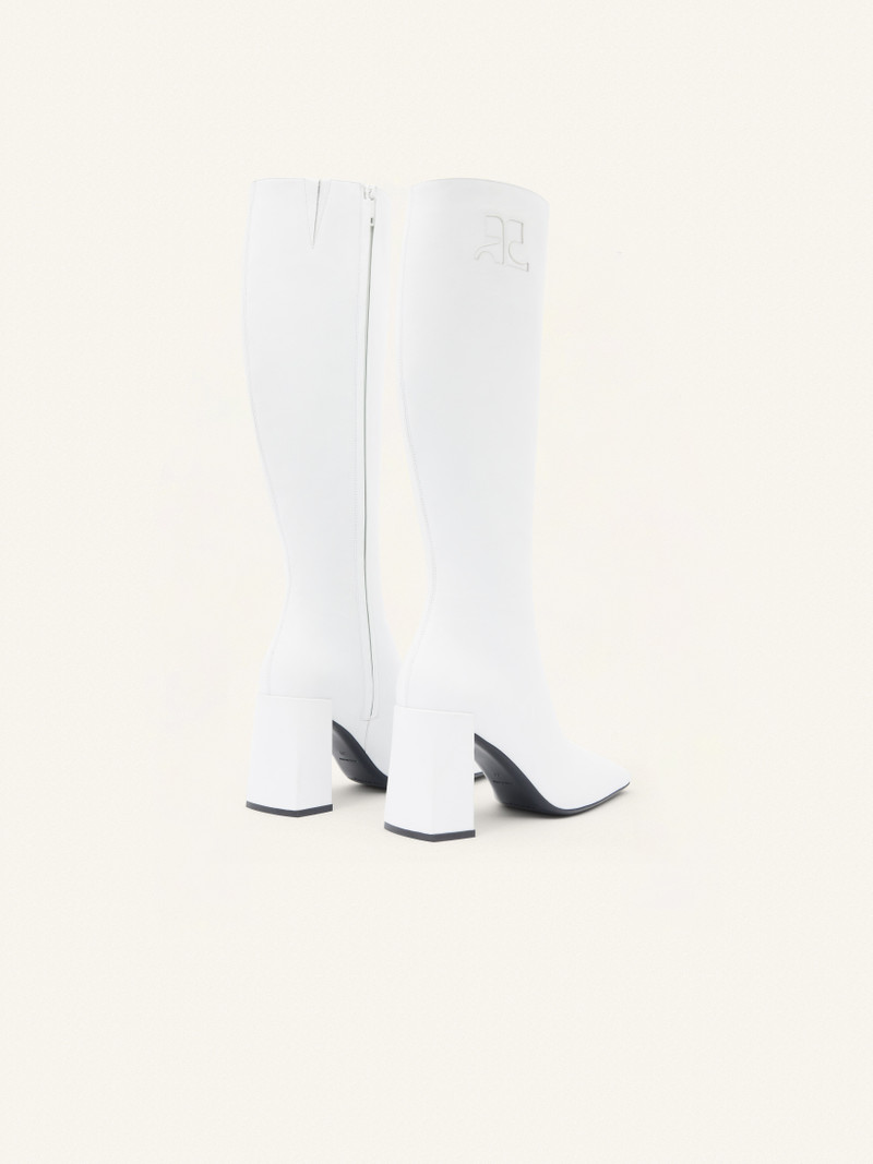 HERITAGE LEATHER KNEE BOOTS 3