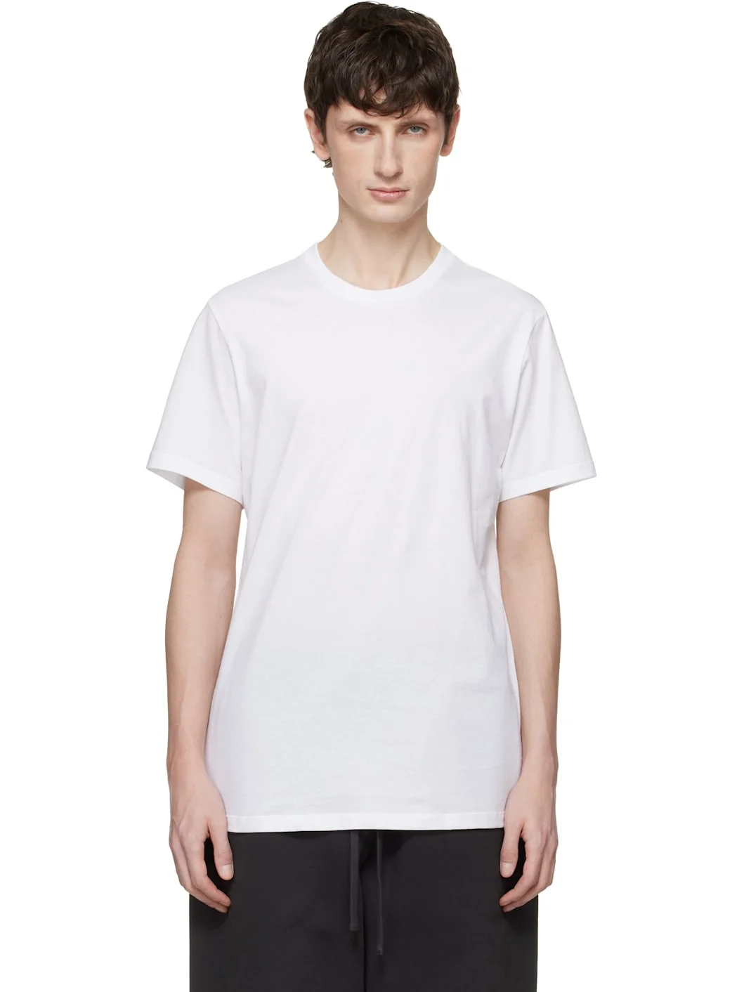 Three-Pack White Skims Basics Lightweight T-shirts - 1