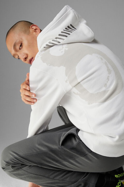 Covell Hoodie in White - 5