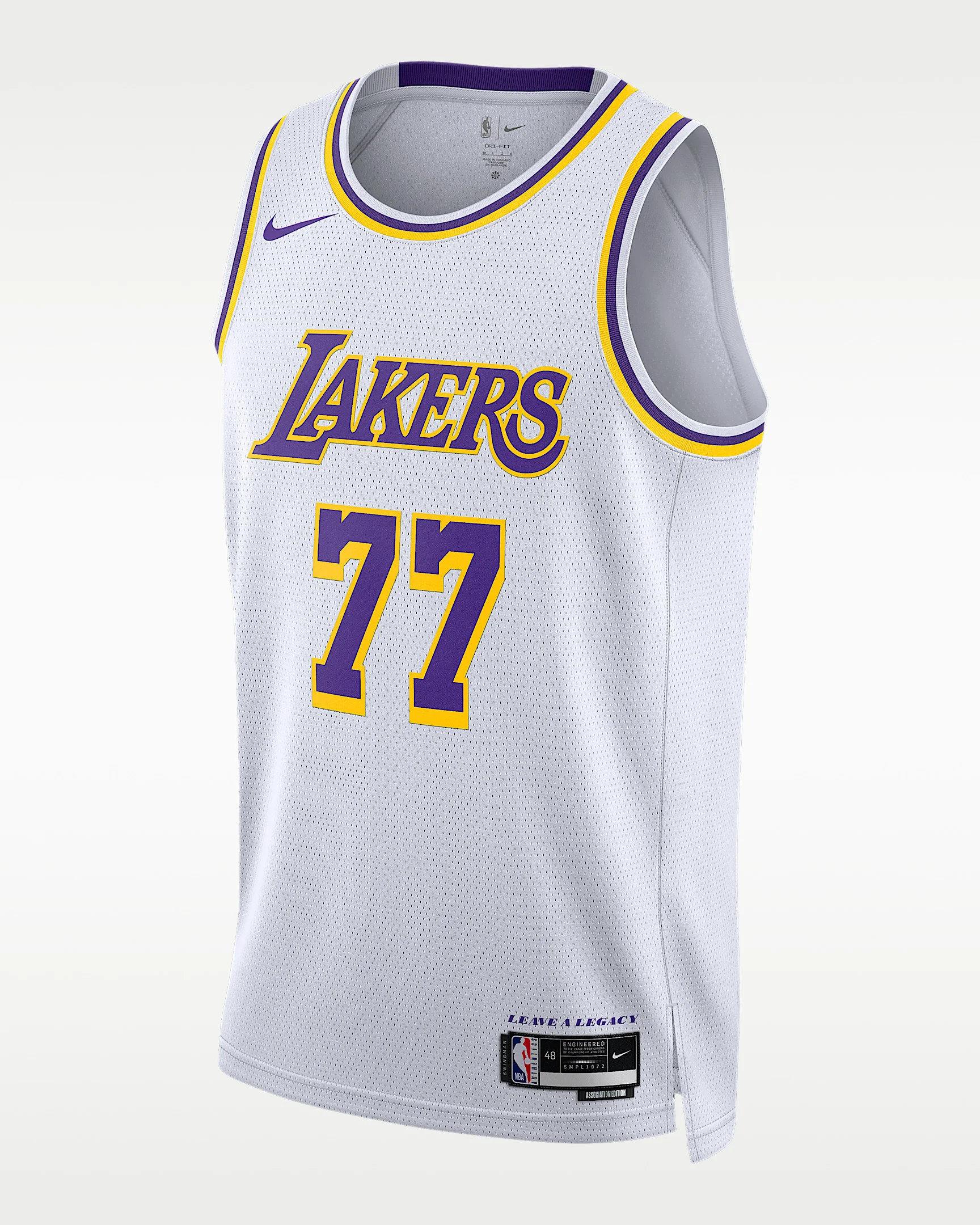 Los Angeles Lakers Association Edition Men's Nike Dri-FIT NBA Swingman Jersey - 1