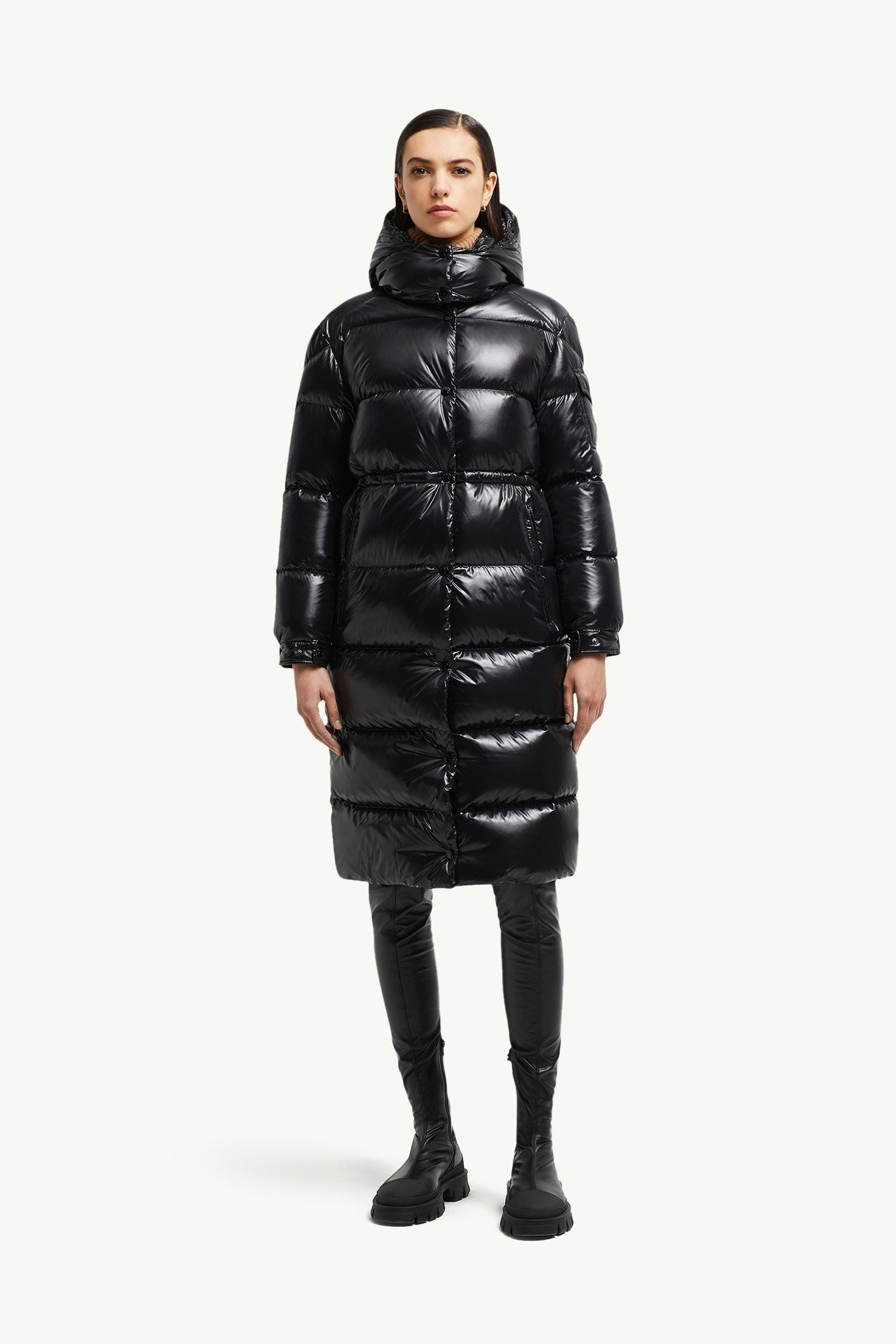 Cavettaz Hooded Long Down Jacket - 3