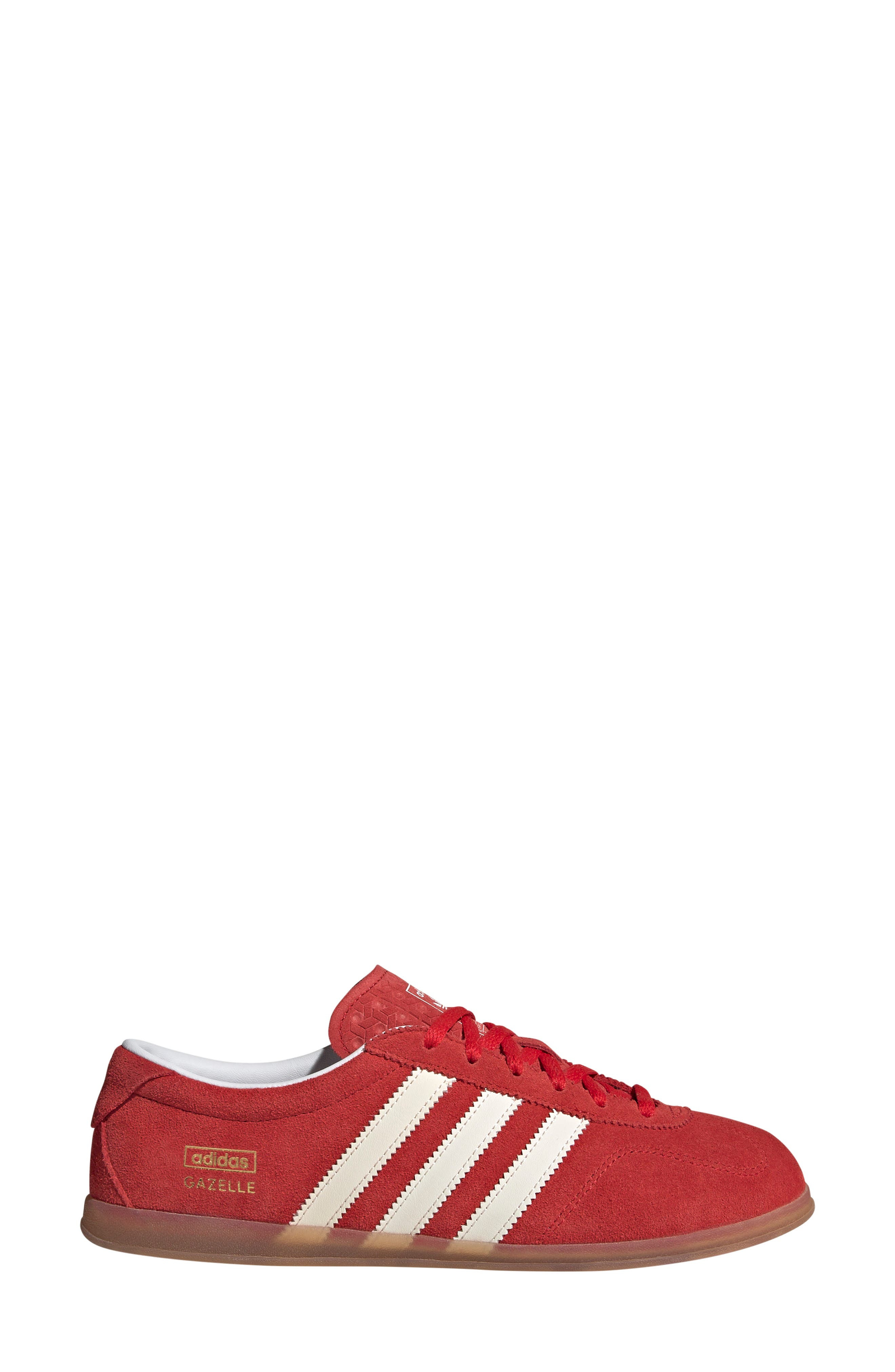 adidas Gazelle Lo Pro Sneaker in Better Scarlet/White/Gum at Nordstrom - 3