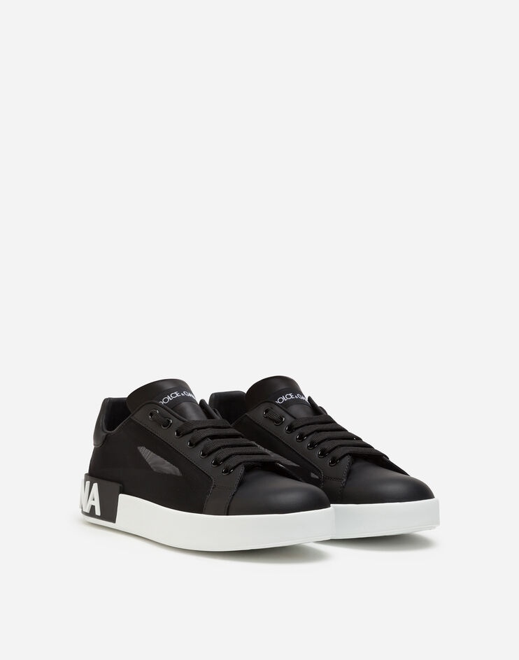 Portofino sneakers in nappa leather and mesh - 2