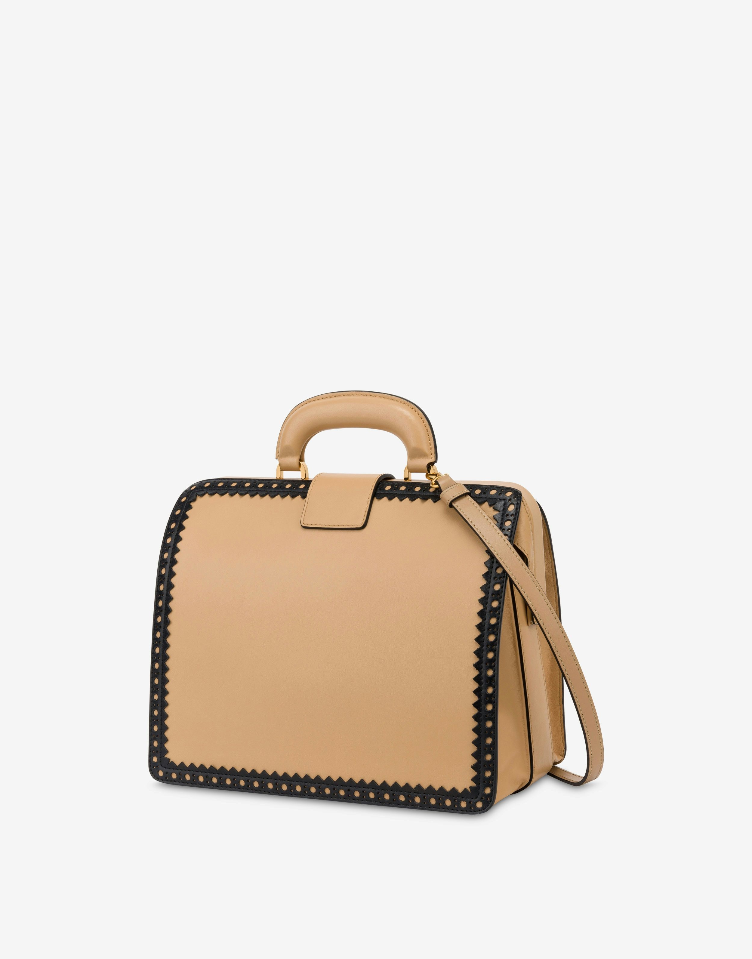 VINTAGE SUITCASE CALFSKIN BAG - 2
