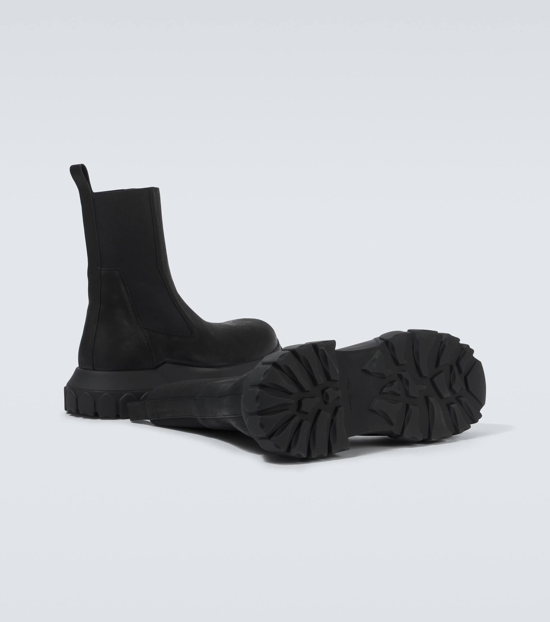Beatle Tractor suede Chelsea boots - 7