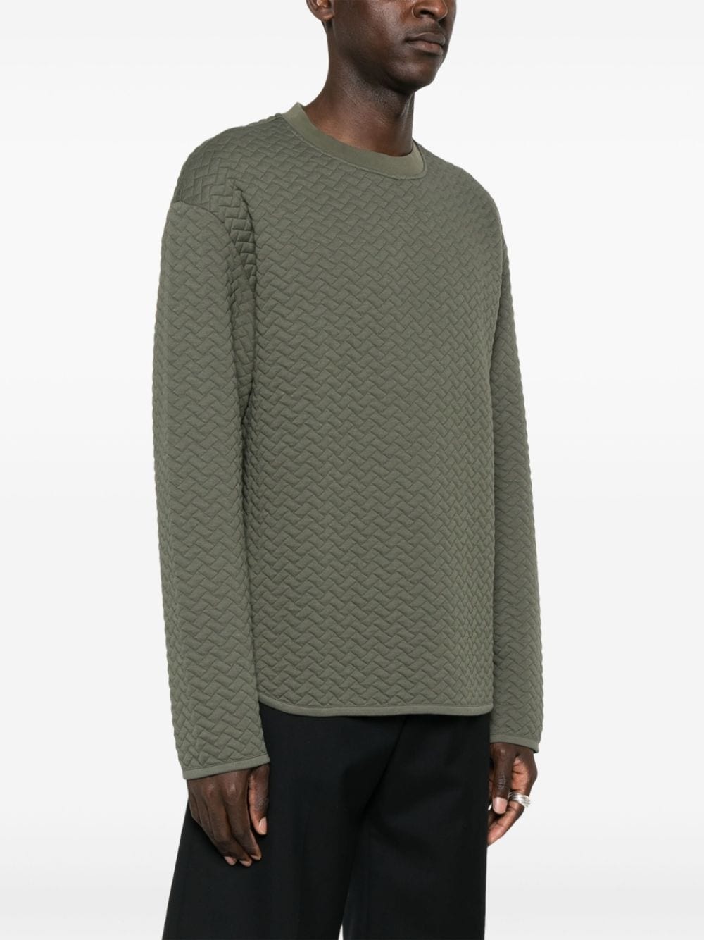 Quilted sweatshirt - 3
