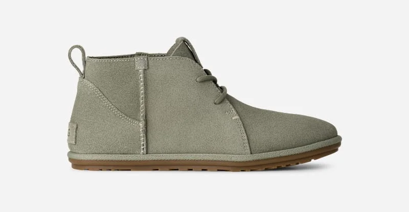 ® Women's Classic Deconstructed Lace-Up Sheepskin in Shaded Clover - 1