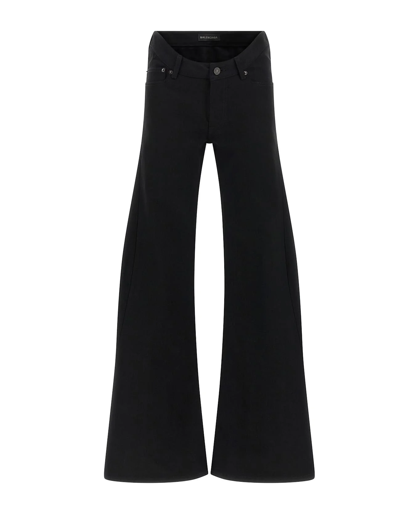 Curved Waist Jeans - 1