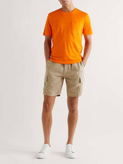 Vilebrequin Baie Linen Drawstring Cargo Shorts outlook