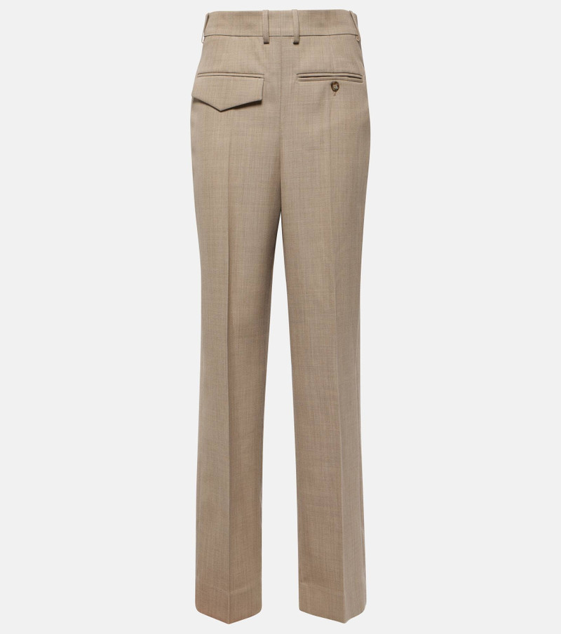 Virgin wool straight pants - 1