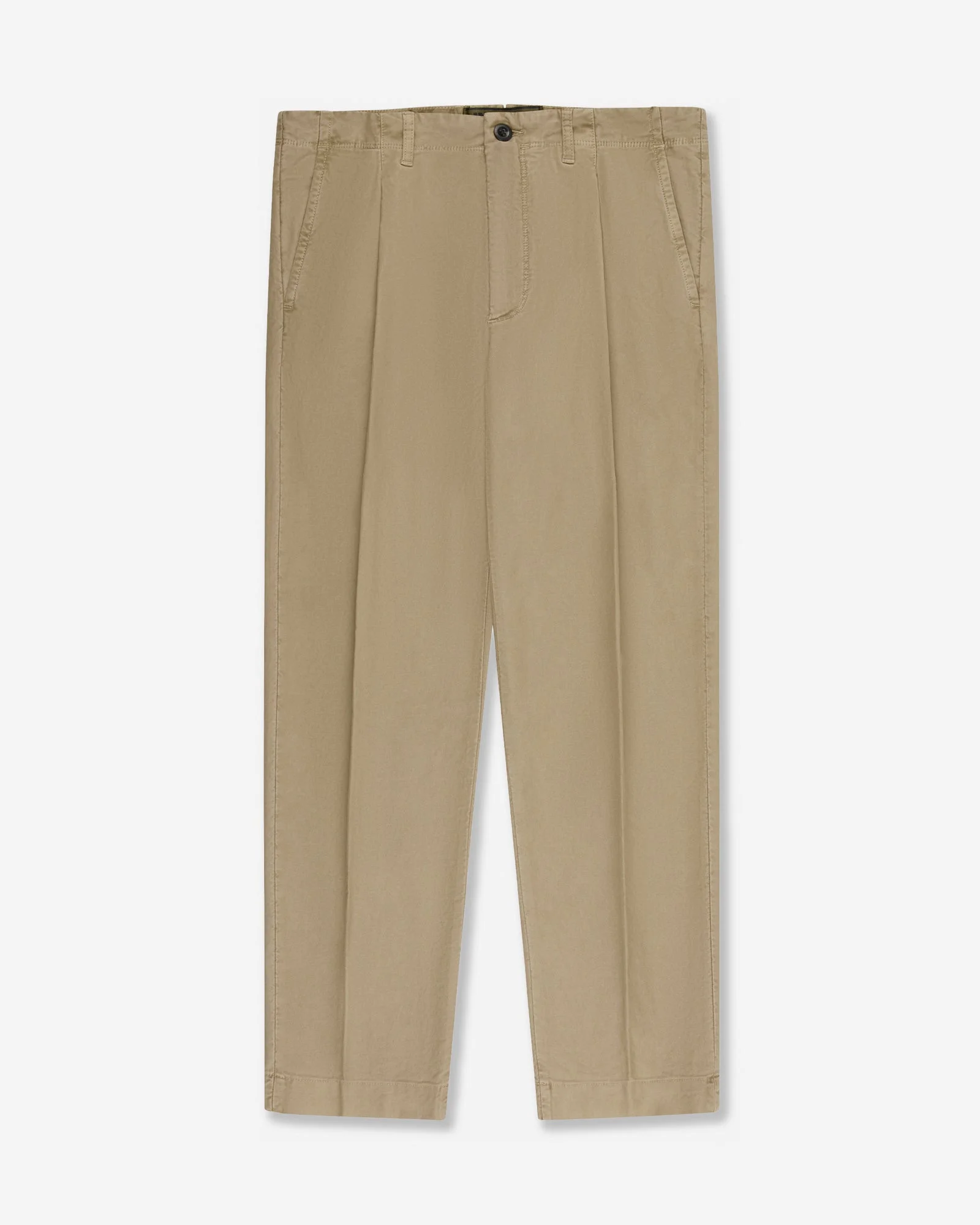 Loose fit tricochino trousers - 1