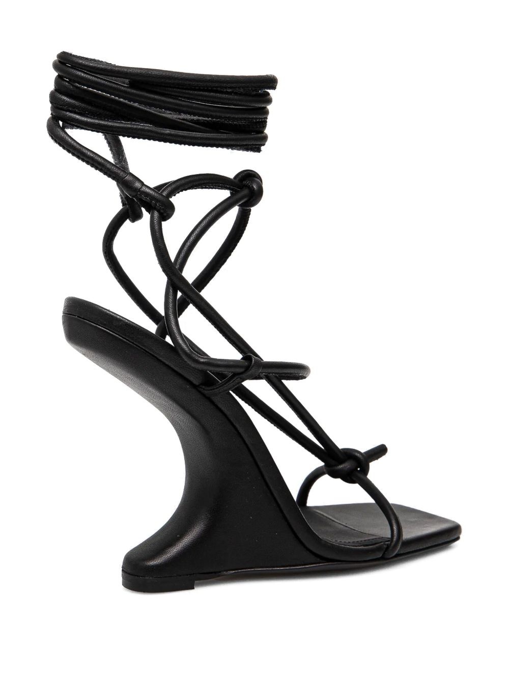 110mm sculpted heel sandals - 3