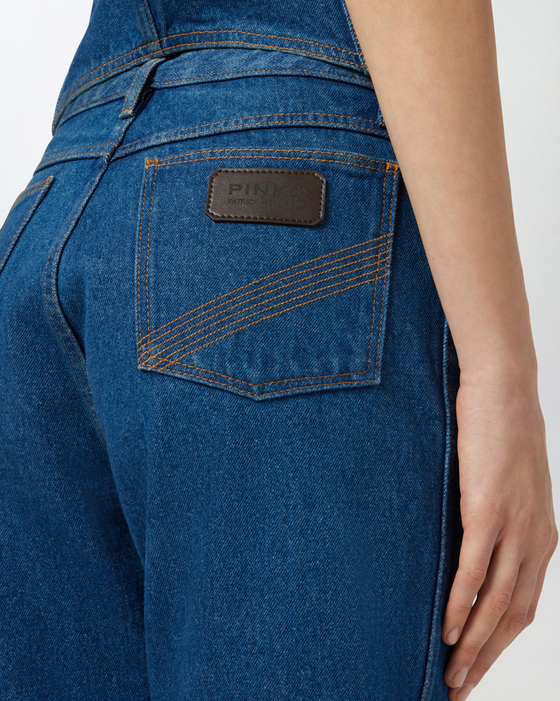 REIMAGINE BY PINKO X PATRICK MCDOWELL STRAIGHT-LEG JEANS WITH CUFFS 5