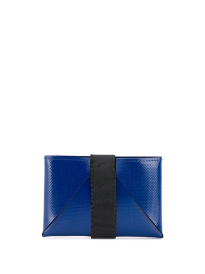 Marni logo print leather wallet outlook