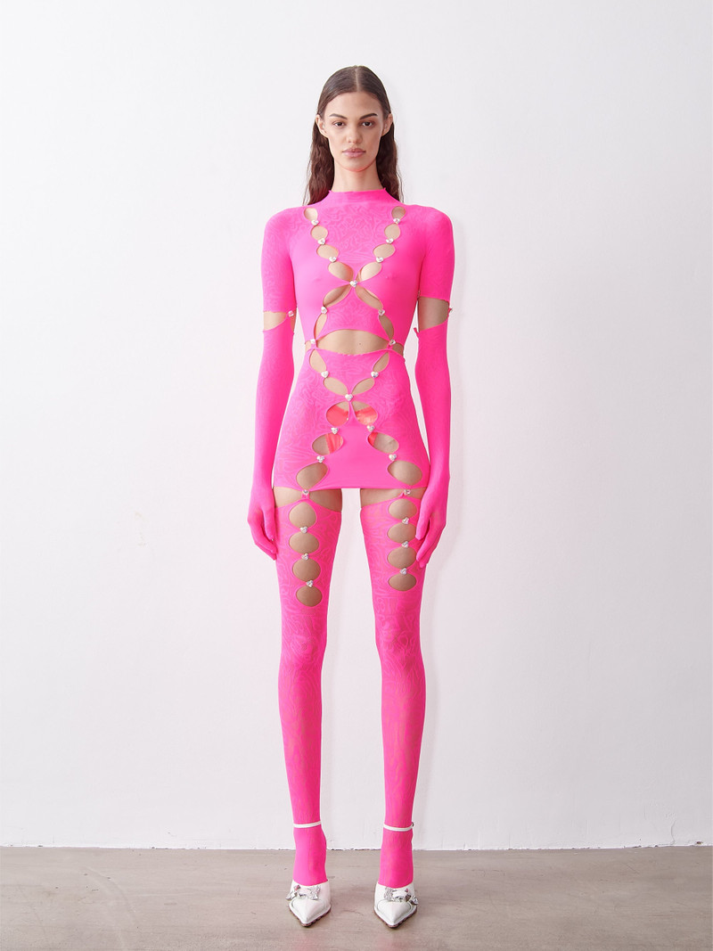 POSTER GIRL TAYLOR JUMPSUIT SHOCKING PINK outlook