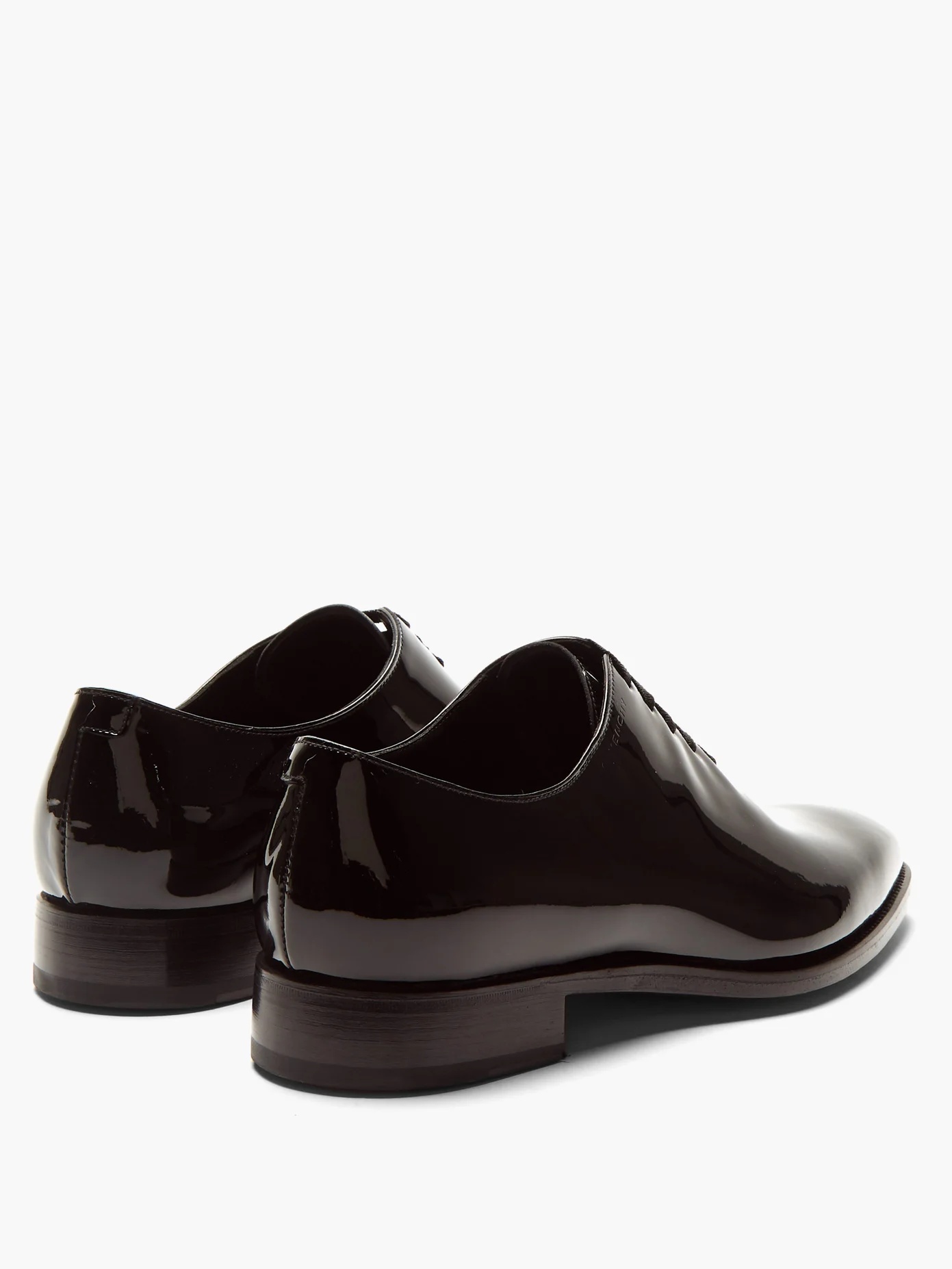 Patent-leather oxford shoes - 4