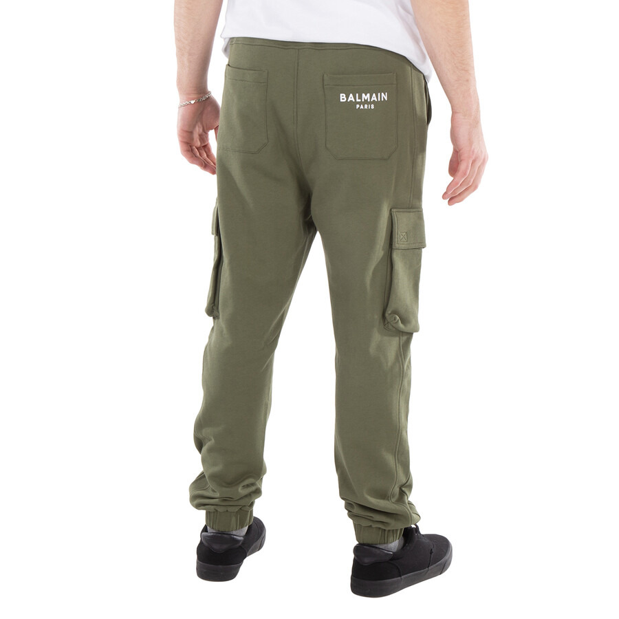 Balmain Logo-Print Cargo Track Pants - 4