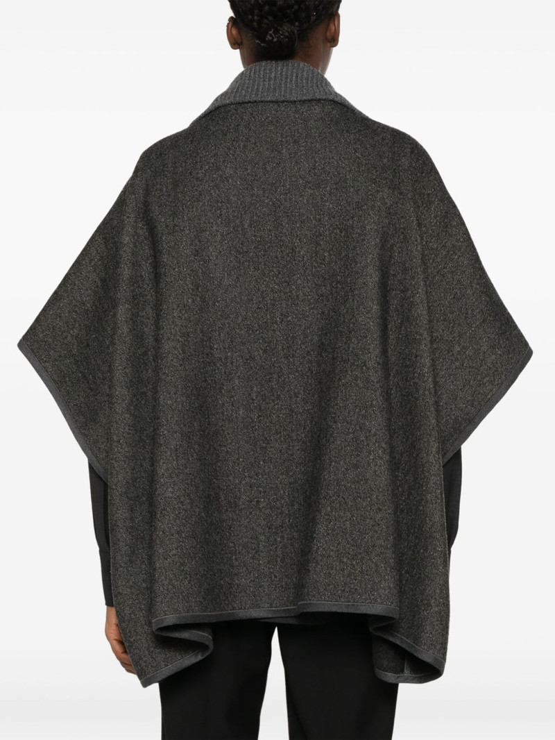 Filo Diamante diagonal double cape 4