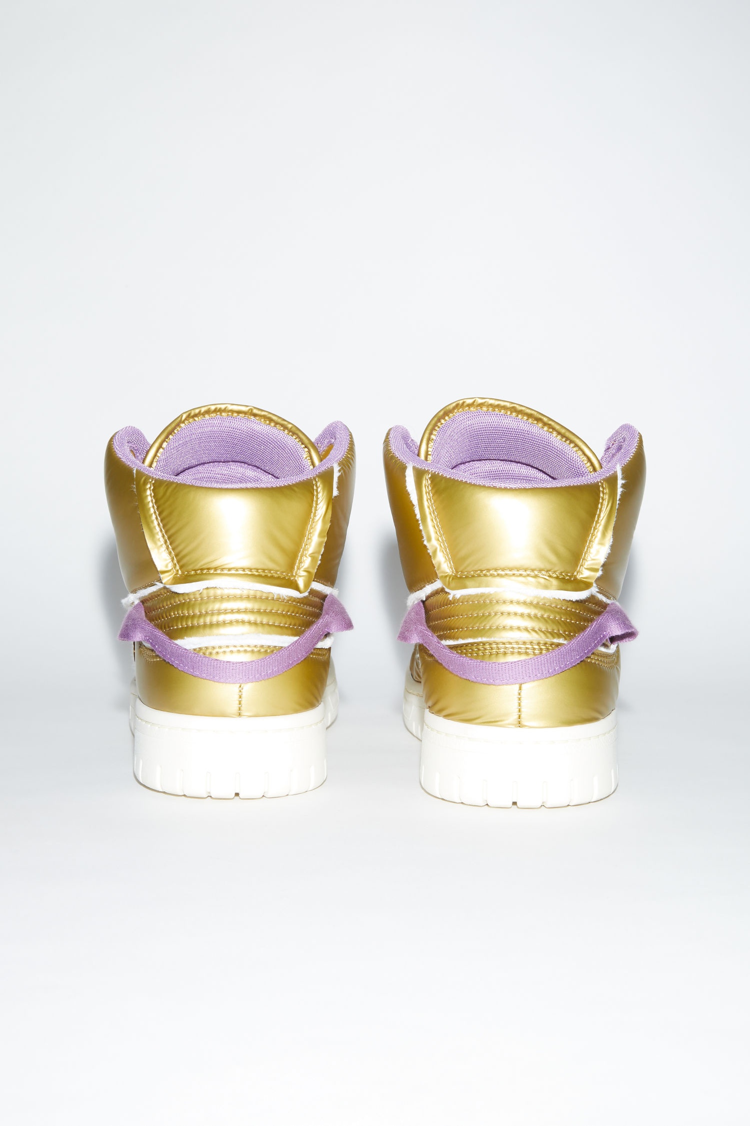 High top sneakers - Gold/purple - 3