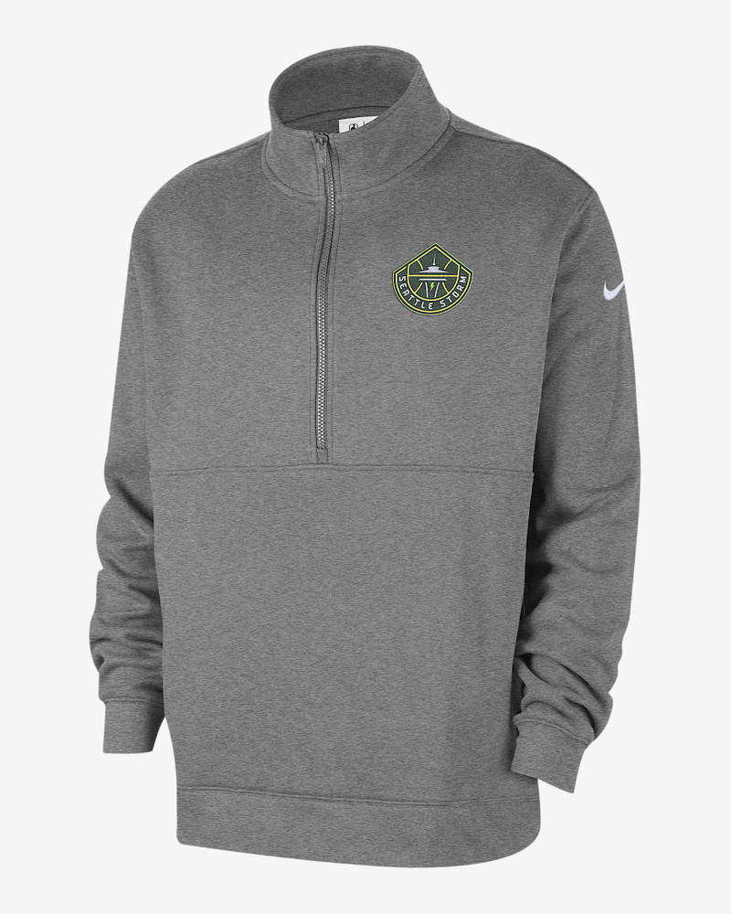 Seattle Storm Club Men's Nike WNBA Half-Zip Top 1