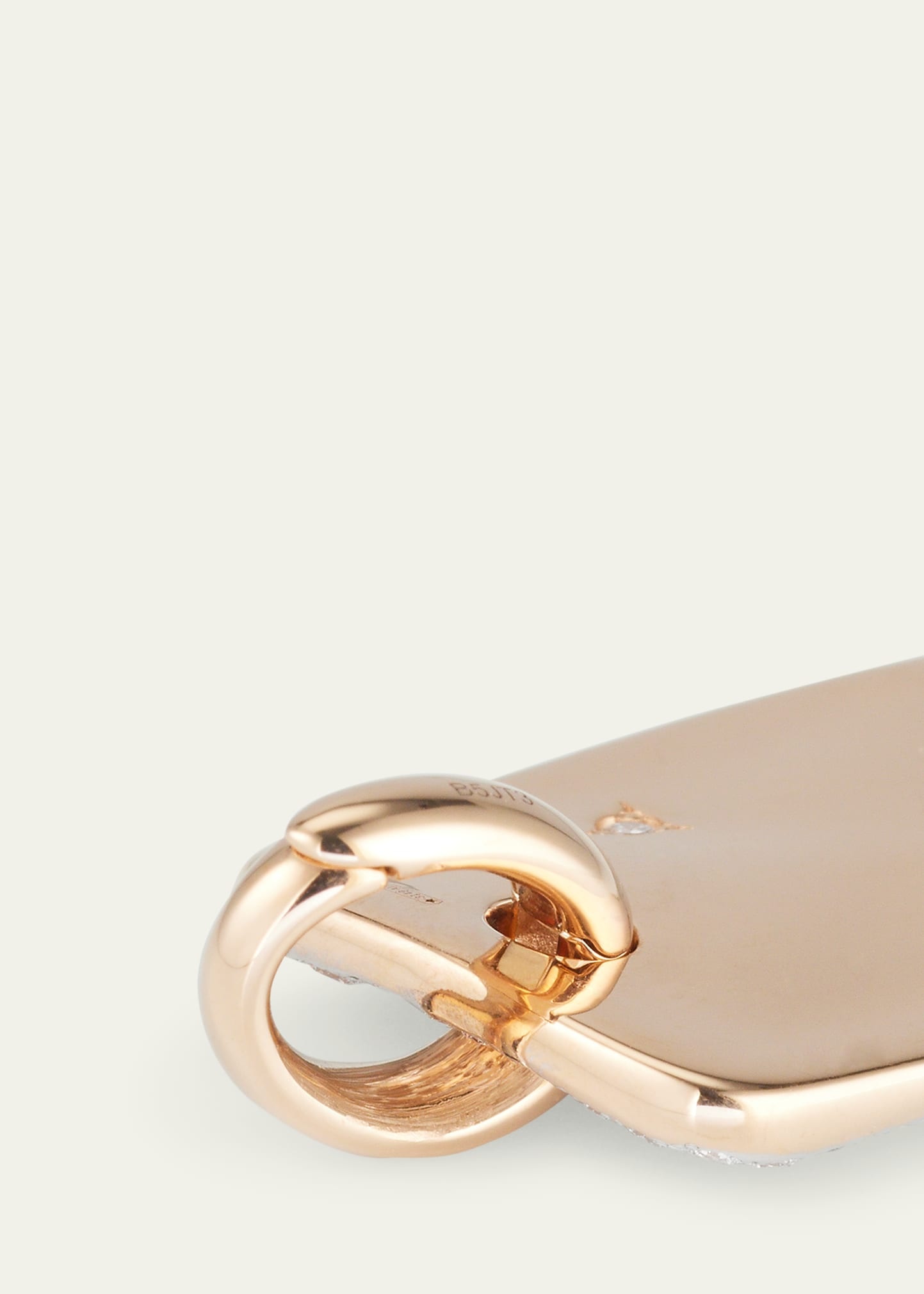18K Rose Gold Sabbia Pendant with Diamonds - 4