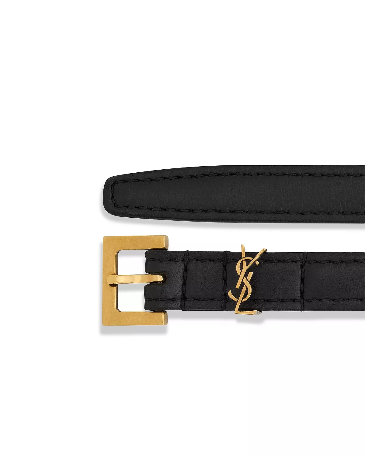 Cassandre Extra Thin Belt in Smooth Leather - 2