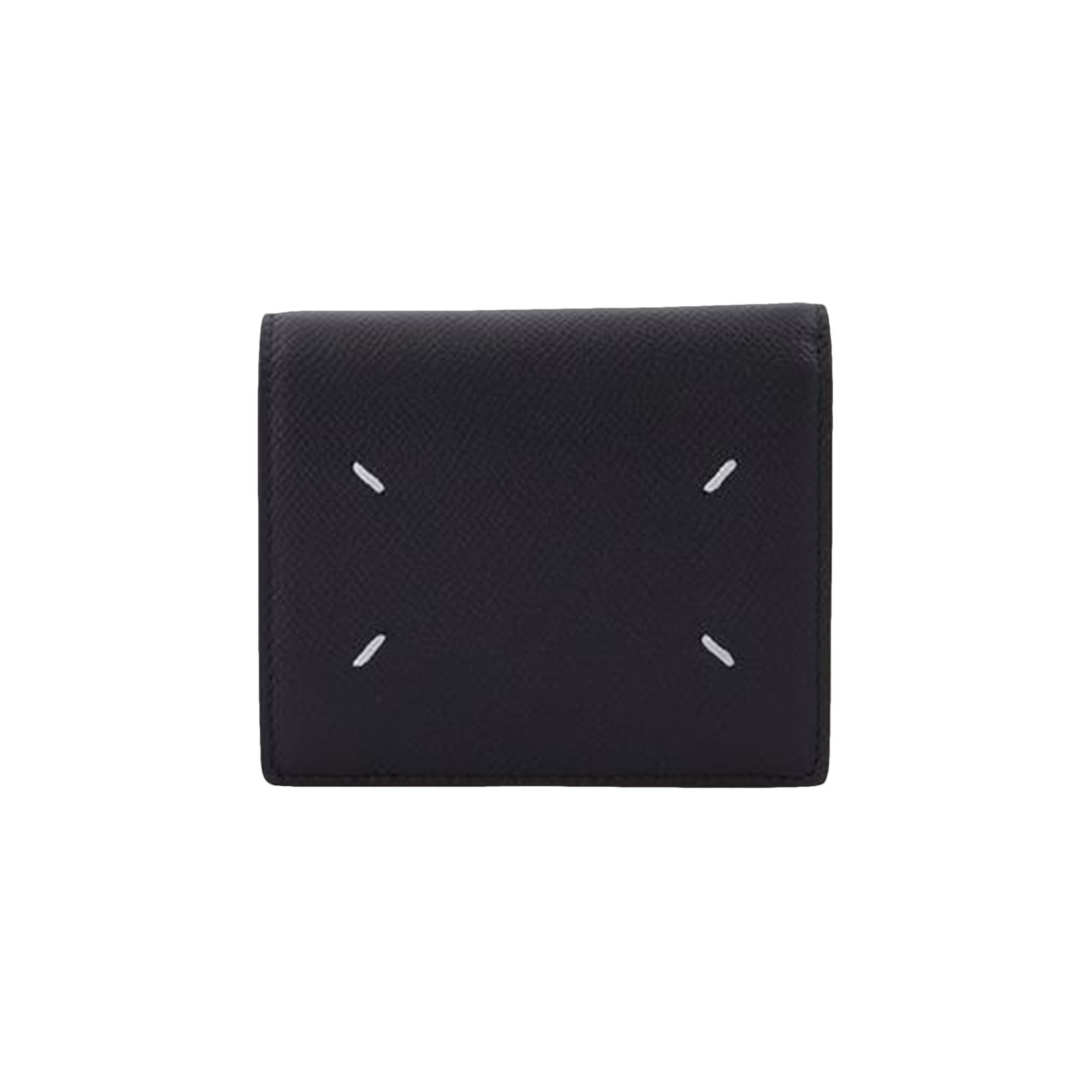 Maison Margiela Compact Bi Fold Wallet 'Black' - 1