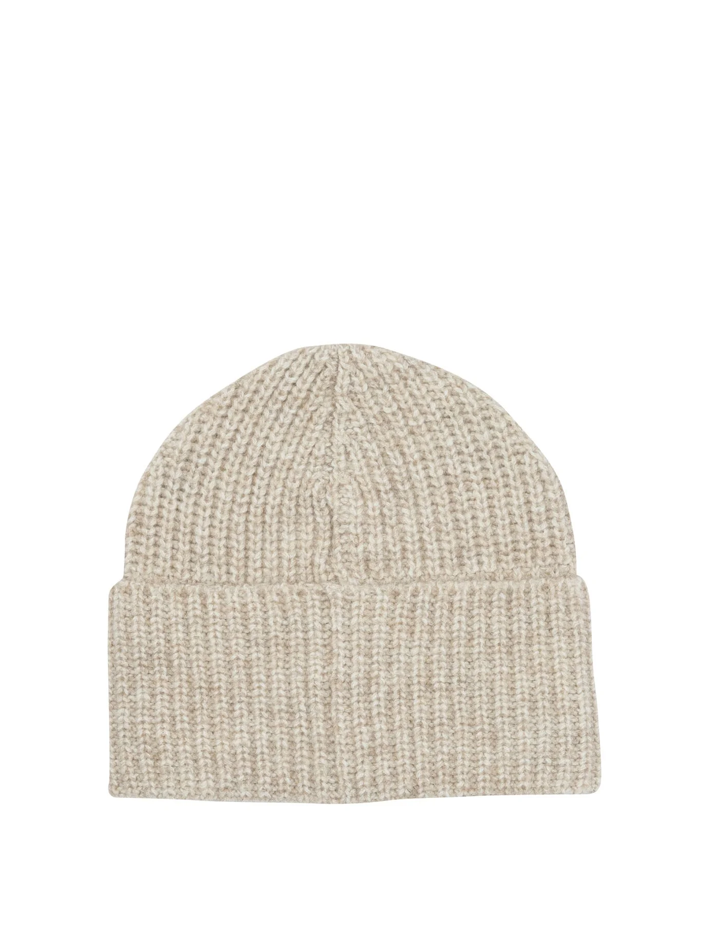 Wool, Alpaca And Cashmere Beanie Hats Beige - 1