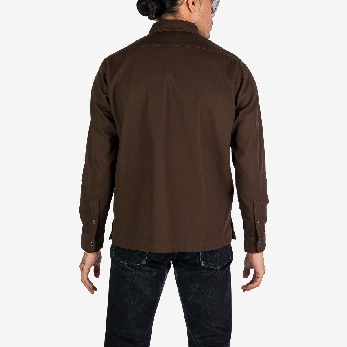 IHSH-364-BRN 11oz T/C Mechanic Shirt - Brown - 4